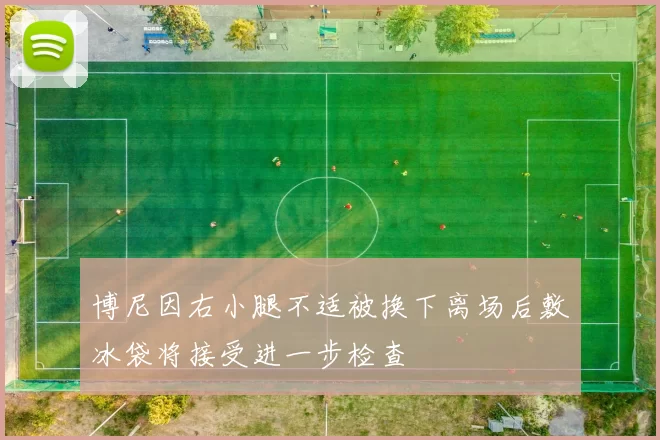 博尼因右小腿不适被换下离场后敷冰袋将接受进一步检查